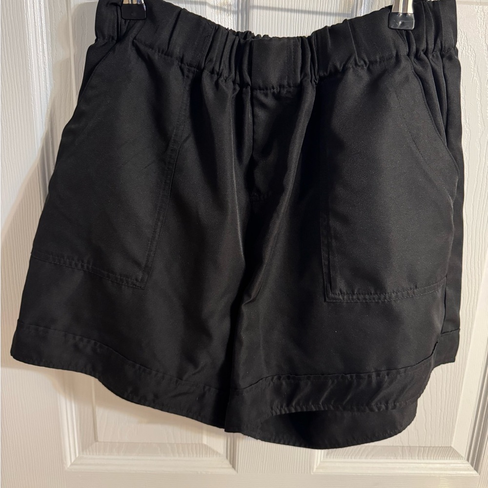 Women's Black Casual Shorts
